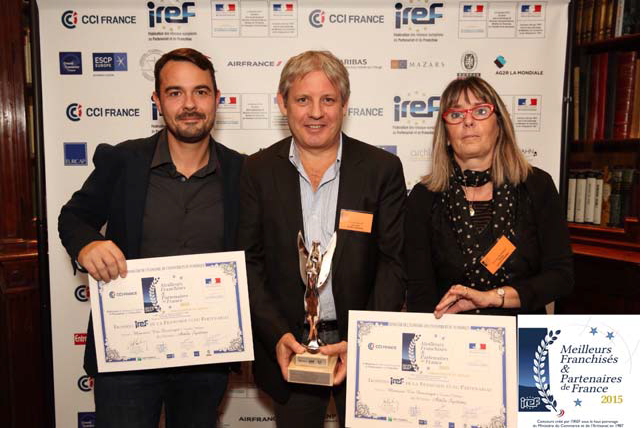 ATTILA Système Lyon Sud - meilleur franchisé et partenaire de France 2015 