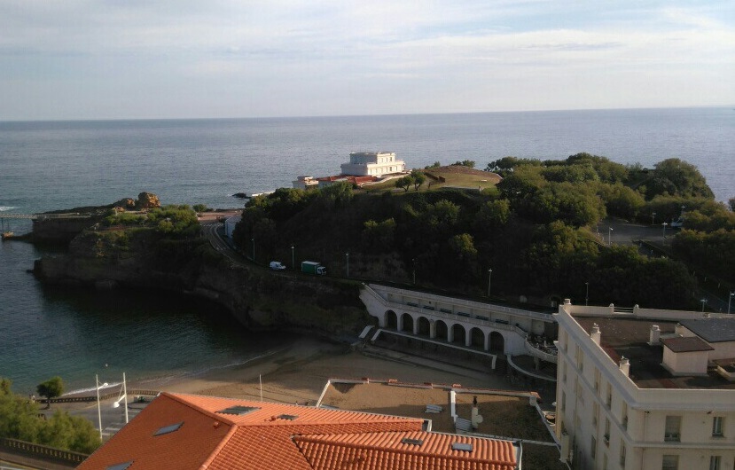 photo vue de chantier biarritz