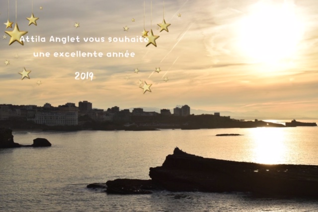 Meilleurs Voeux Bonne Année 2019 Attila Anglet 